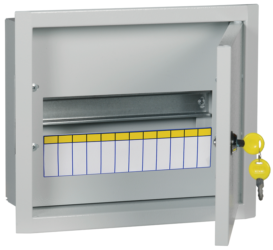 TITAN 3 Корпус металлический ЩРв-12 (265х310х120мм) IP31 IEK