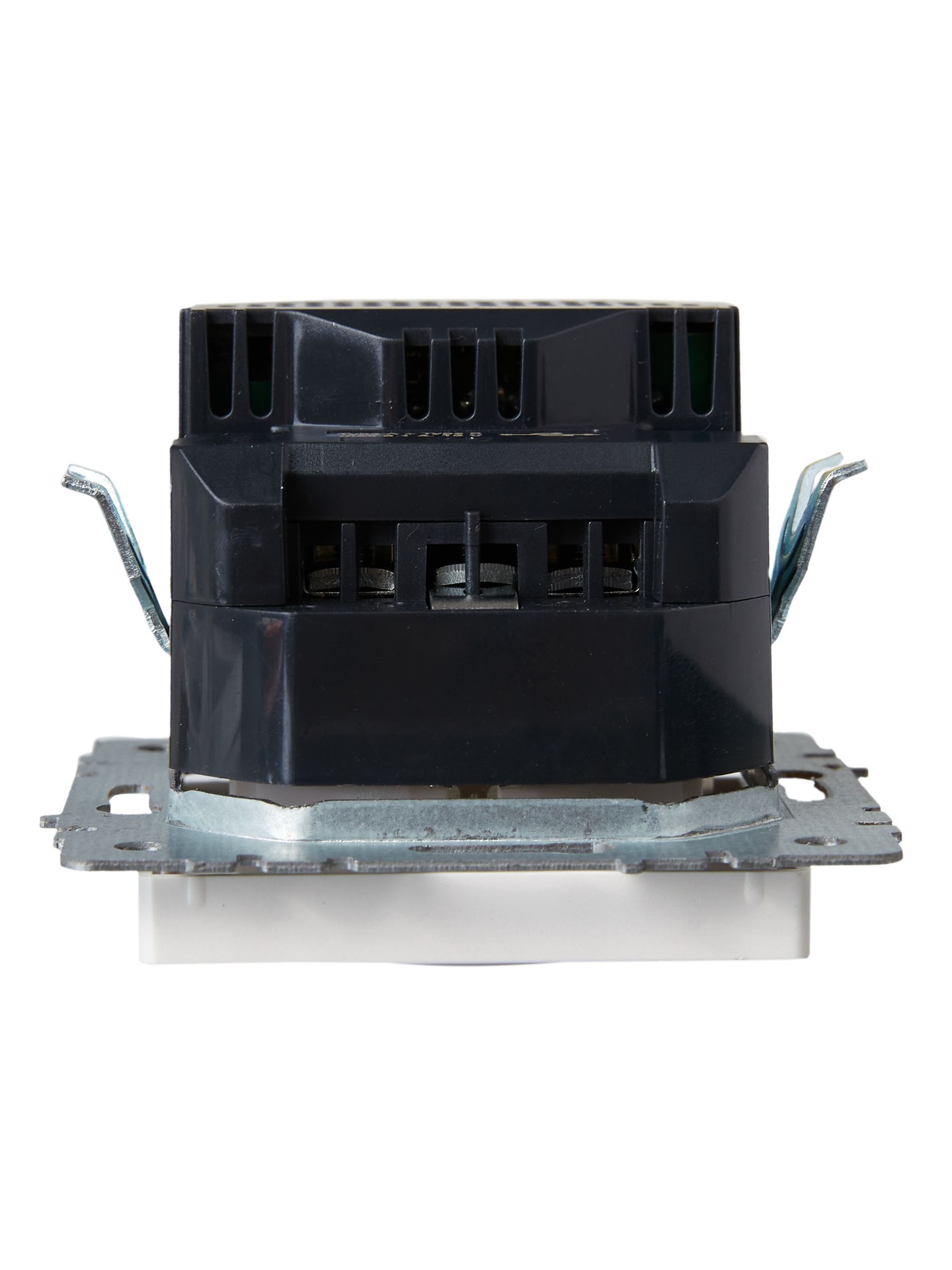 BRITE Розетка 1-местная с заземлением с защитными шторками 16А с USB A+C 18Вт РЮш11-1-БрЖ жемчуг IEK - Фото 7