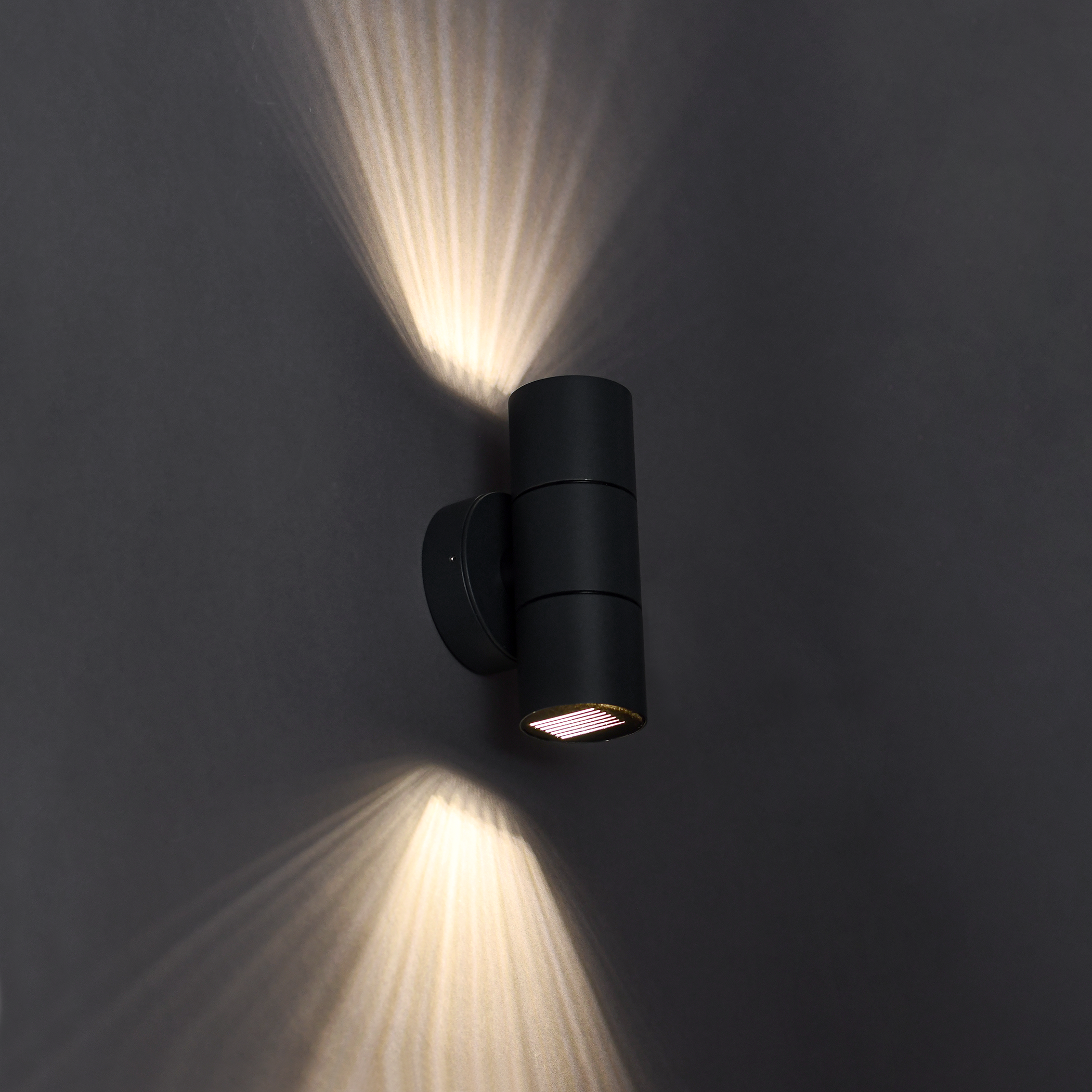 LIGHTING Светильник уличный 5113 настенный под лампу 2хGU10 IP65 черный IEK - Фото 4
