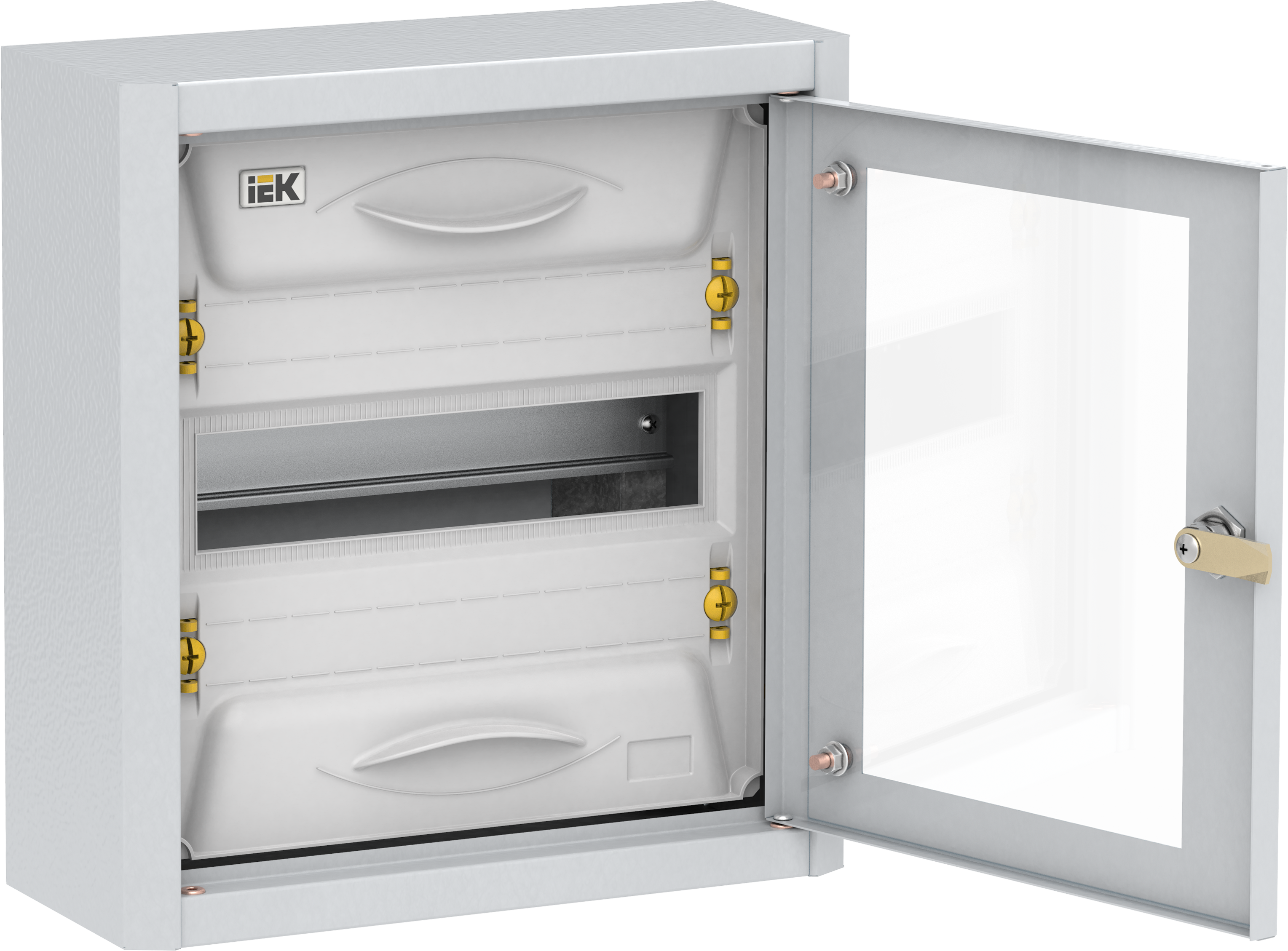 TITAN 5 Корпус металлический ЩРн-12 прозрачная дверь IP31 УХЛ3 IEK