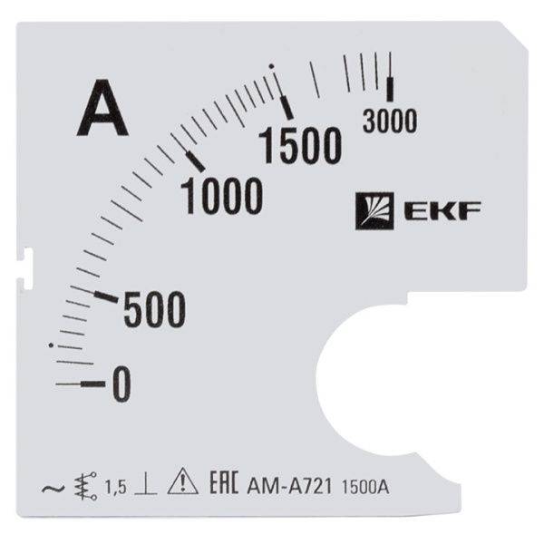 Шкала сменная для A721 1500/5А-1,5 EKF
