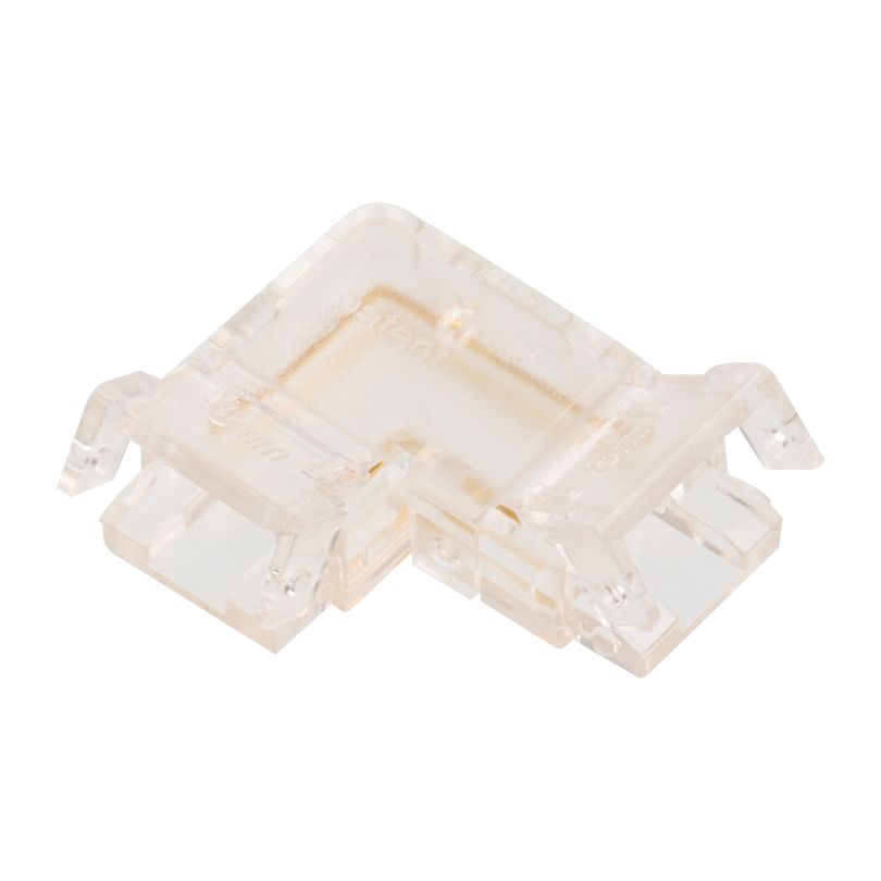 Коннектор WOLTA WLS-2PIN-COB-8MM-L угловой для ленты COB шириной 8мм. Цена за 1 шт., мин. кратность 3 шт.