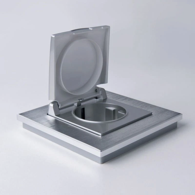 Рамка на 1 пост Aluminium (алюминий) Werkel - Фото 2