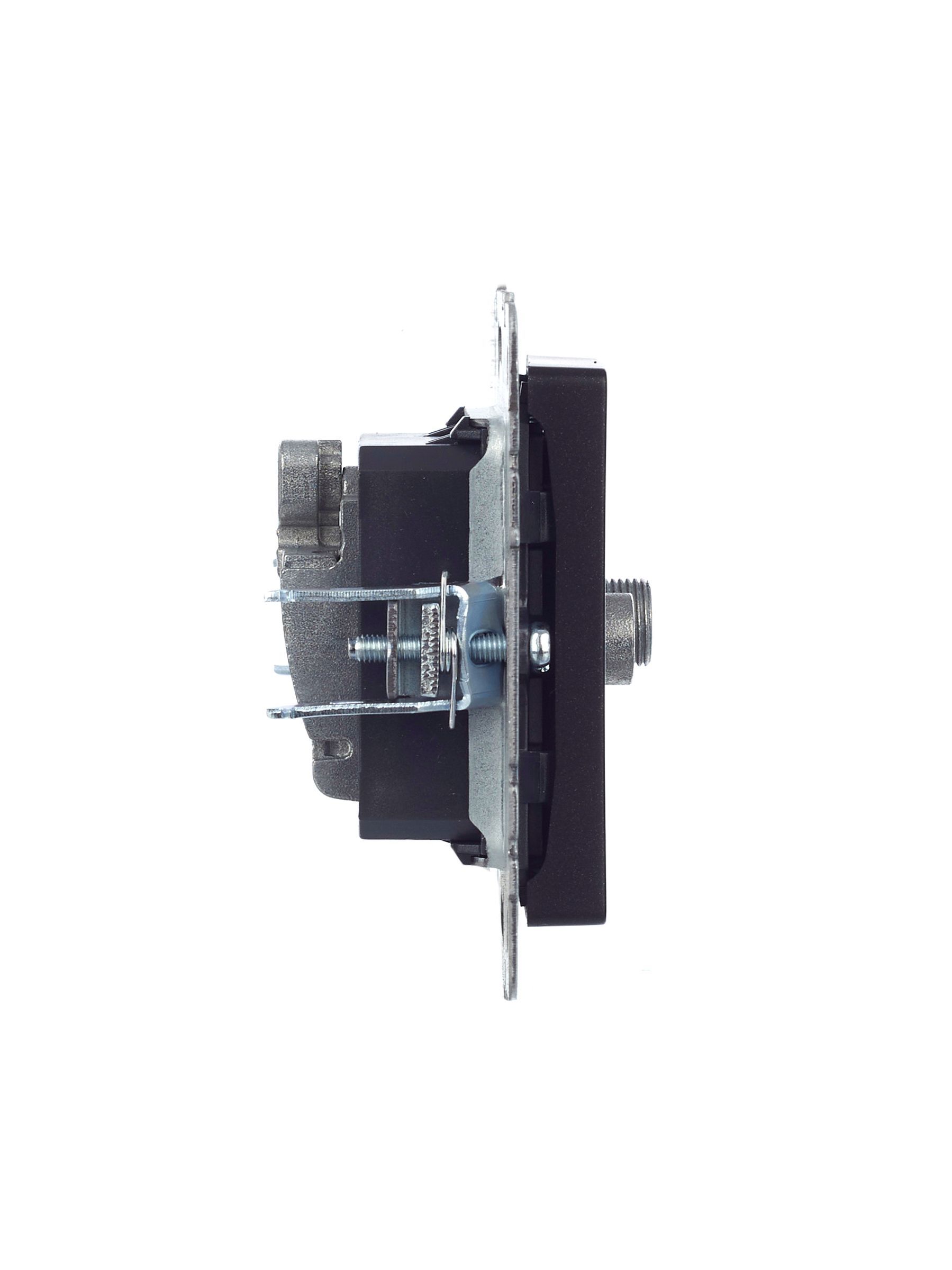 BRITE Розетка двойная TV+SAT РТВ/РСп12-БрЧ черный IEK - Фото 4