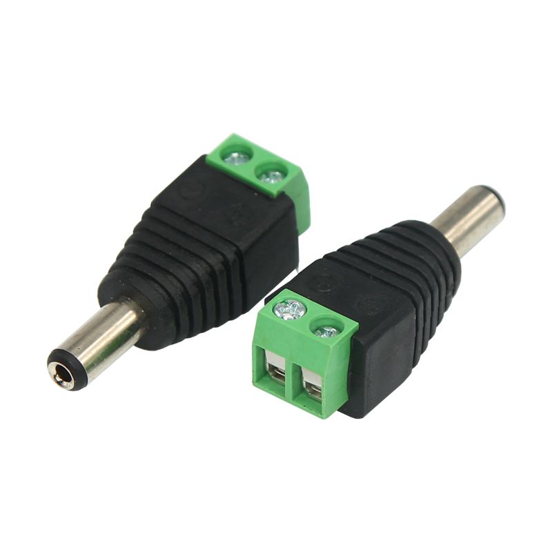 Разъем питания DC штекер 2,1х5,5мм с клеммной колодкой REXANT 14-0314