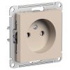 Розетка AtlasDesign 16А без заземл. со шторками механизм песочн. SE ATN001249 1712771