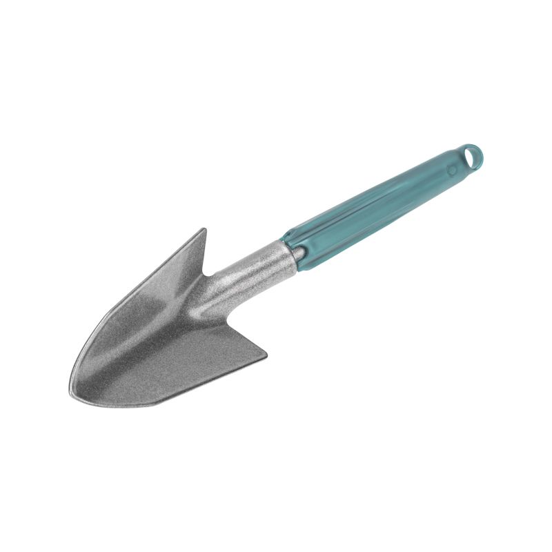 Совок садовый широкий с цельнометаллической ручкой покрытой пластиком ЧЕТЫРЕ СЕЗОНА 64-0014