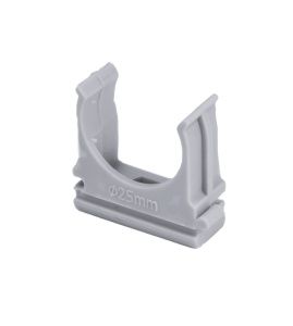 Крепеж-клипса Ø 25 цвета: серый (100шт/уп) DEKRON GX4003