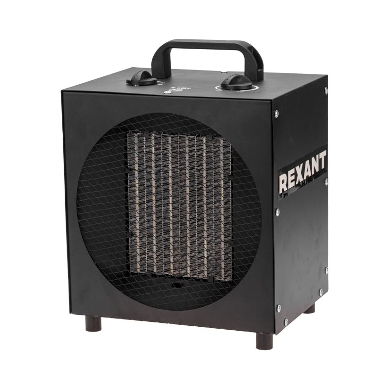 Пушка тепловая (тепловентилятор) электрическая, квадратная, PTC, 5кВт REXANT 60-0009