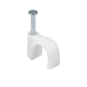 Скоба крепежная круглая (8мм.) (50шт.) EKF plcn-sr-8