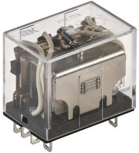 Реле РЭК77/4(LY4) 10А 12В AC IEK RRP10-4-10-012A
