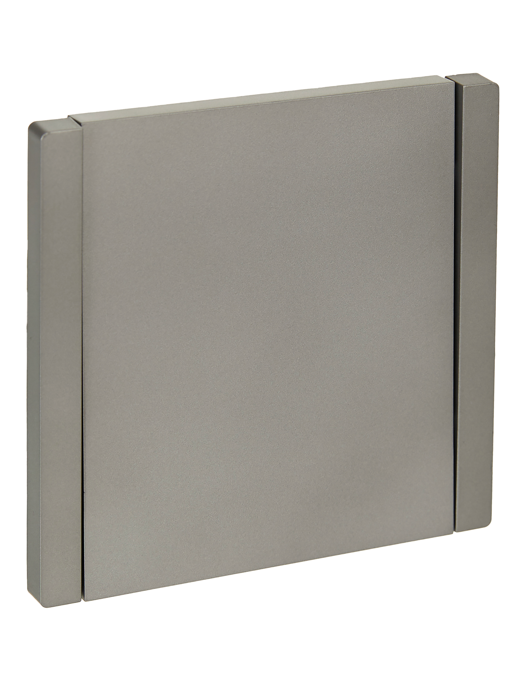 FORTE&PIANO Выключатель 1-клавишный проходной 10А FP503 сталь IEK FP-V12-0-10-1-K46