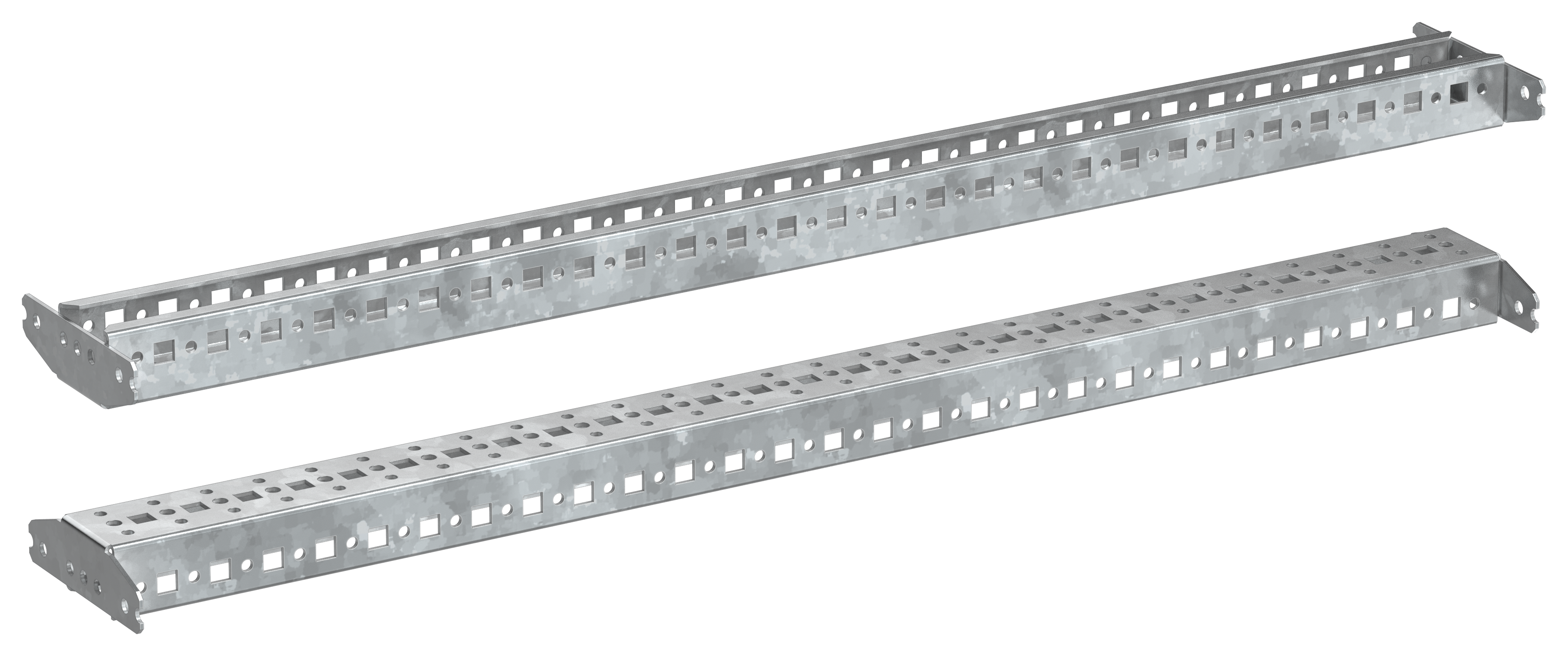 FORMAT Рейка монтажная тип C 800мм (2шт/упак) IEK FO-00-VRC-080