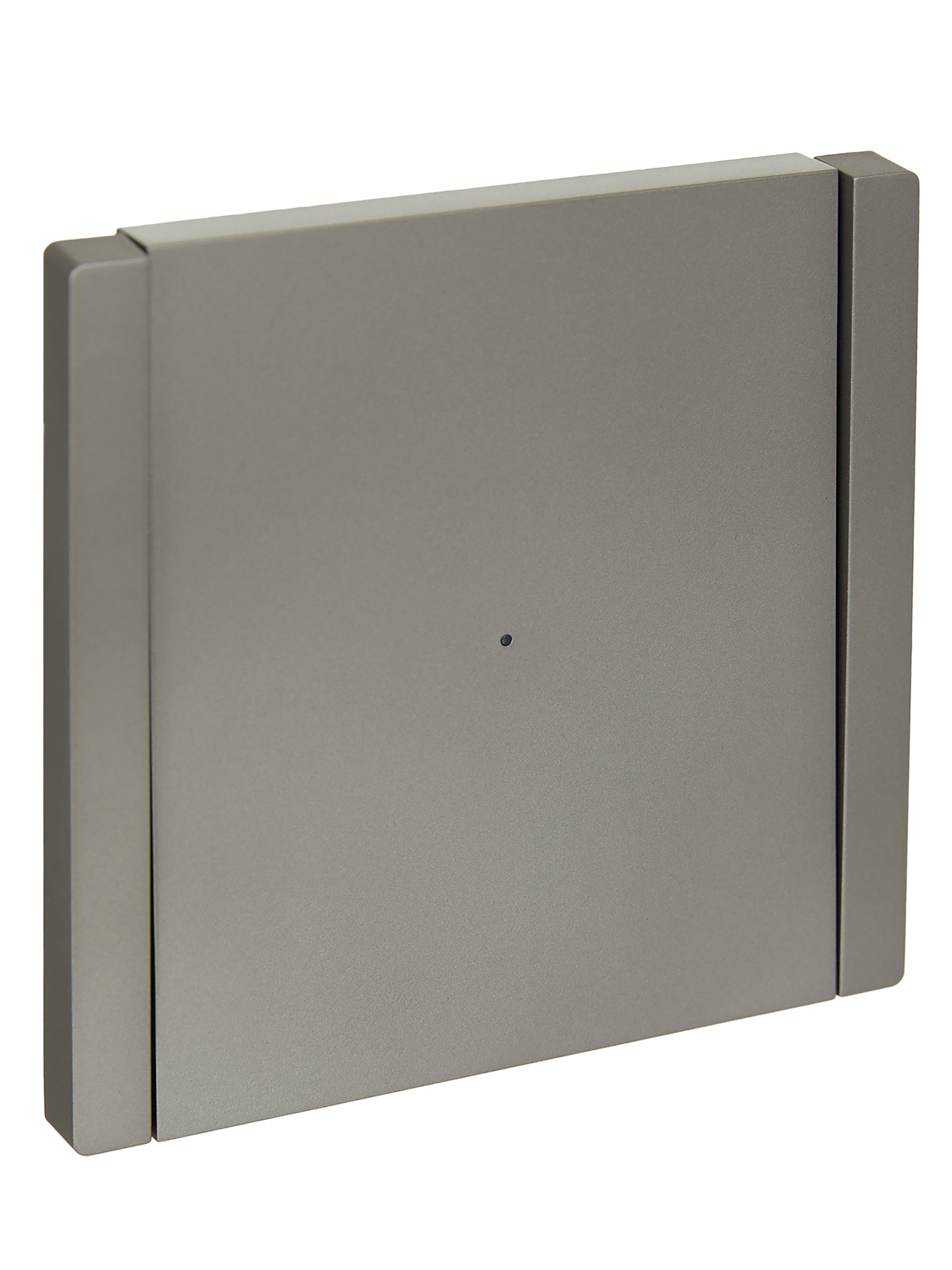 FORTE&PIANO Выключатель 1-клавишный проходной с индикацией 10А FP504 сталь IEK FP-V12-1-10-1-K46