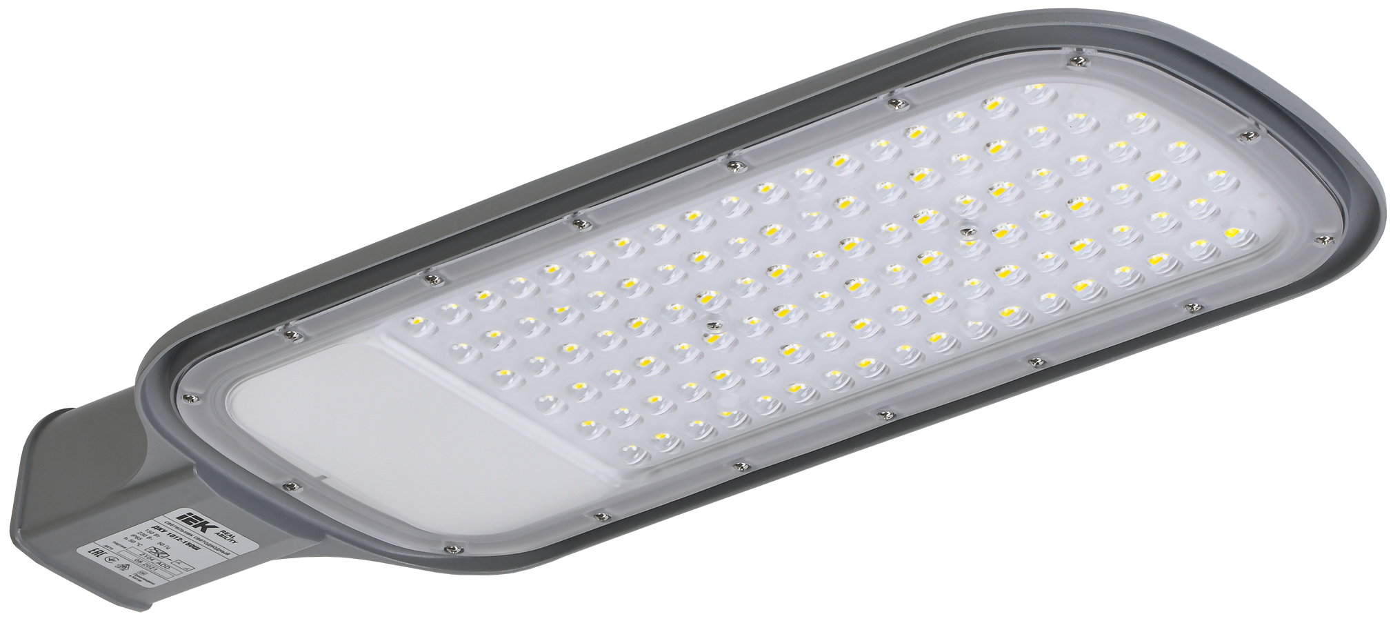 Светильник светодиодный консольный ДКУ 1012-150Ш 5000К IP65 серый IEK