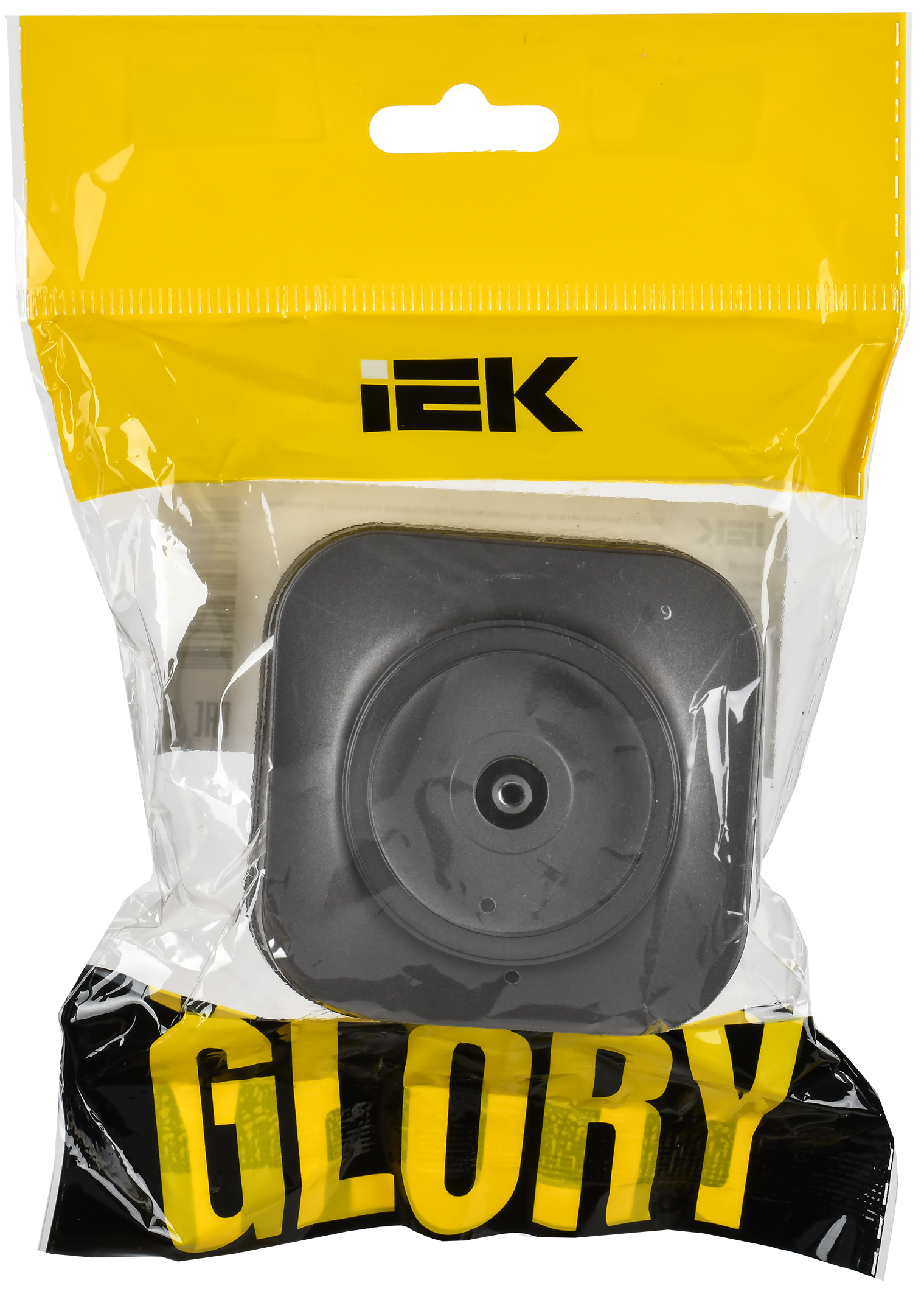 GLORY Розетка для открытой установки TV РТВ20-ХСм сталь матовый IEK - Фото 2