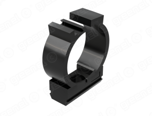 Крепеж с замком D20мм (100/1000шт), цвет - чёрный, GREENEL GE50181-05