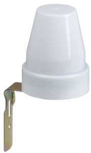 Фотореле ФР-601 2200ВА IP44 серый IEK LFR20-601-2200-003