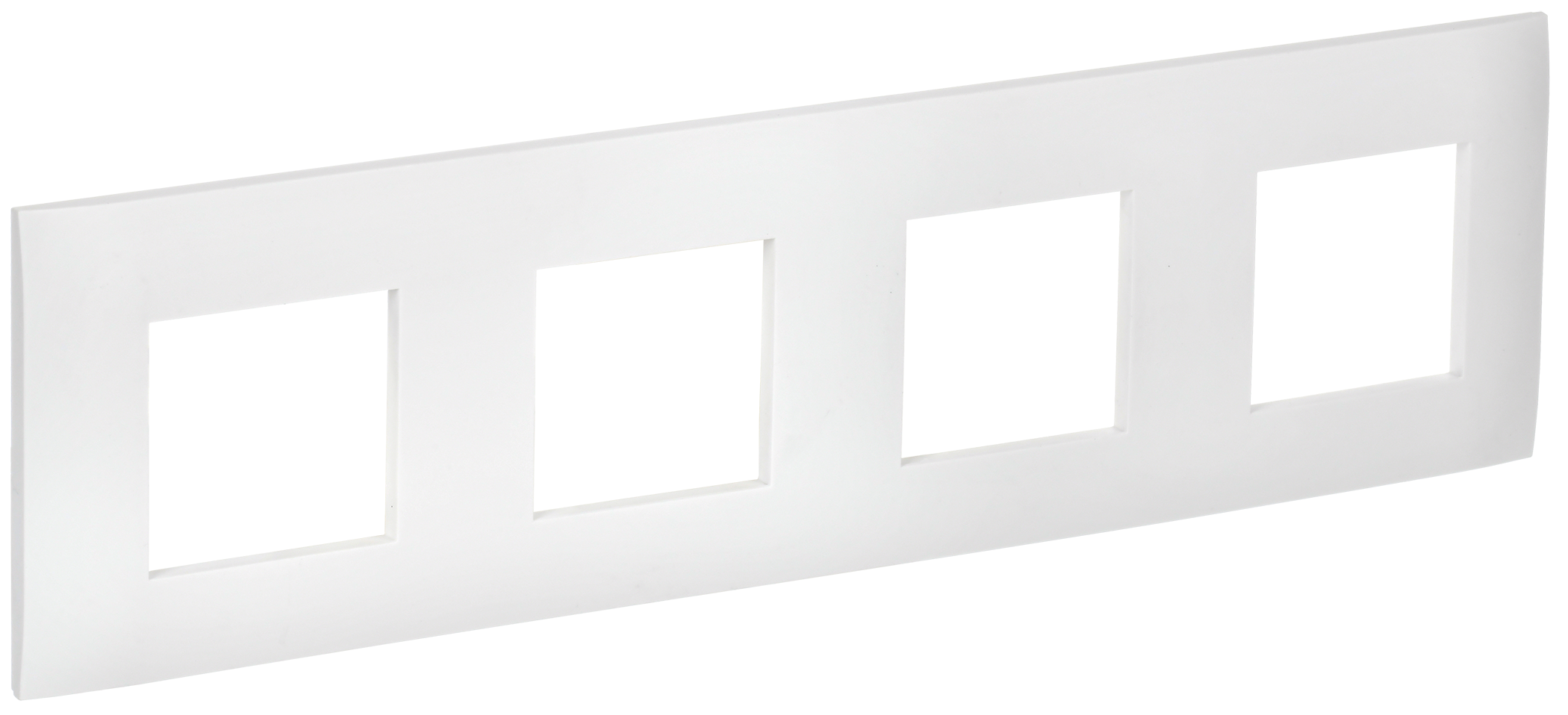 SKANDY Рамка 4-местная SK-F04W арктический белый IEK SK-M42-K01