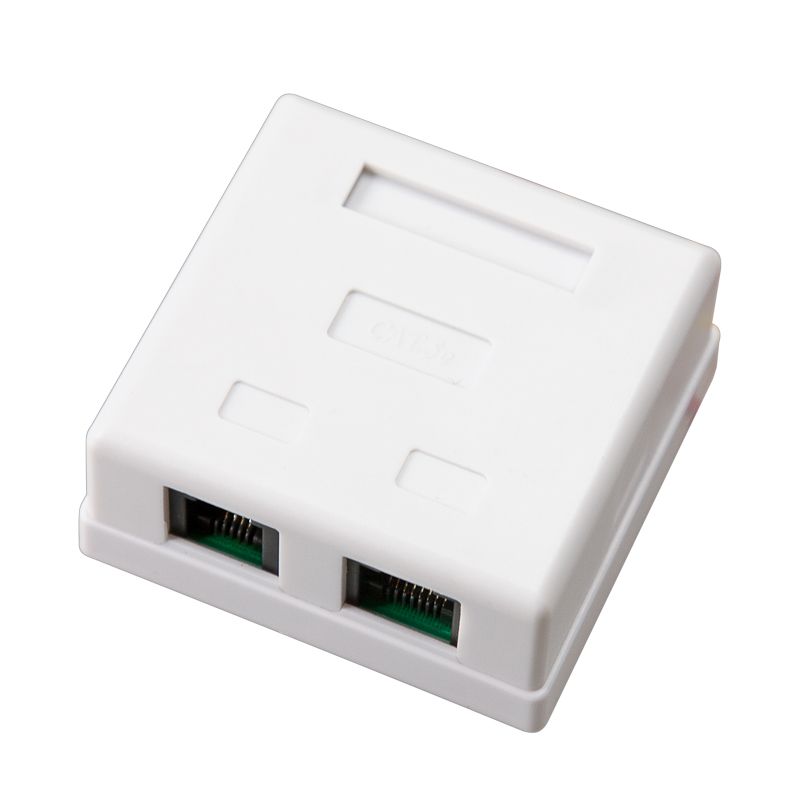 Розетка телефонная + сетевая LAN, на стену, (гнездо 8Р8С (RJ-45) + гнездо 6Р4С (RJ-11)) REXANT - Фото 5