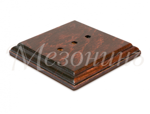 Подложка одноместная "Престиж", цвет - красное дерево, ТМ "МезонинЪ" GE70716-27 GE70716-27