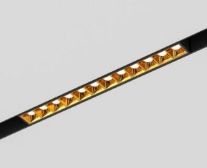 Slim Magnetic Трековый светильник 12W 4000K Artas (чёрный/золото) 85103/01 Elektrostandard a064529