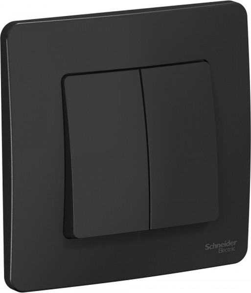 Выключатель 2-кл. СП Blanca 10А IP20 (сх. 5) 250В антрацит SE BLNVS010506 - Фото 3