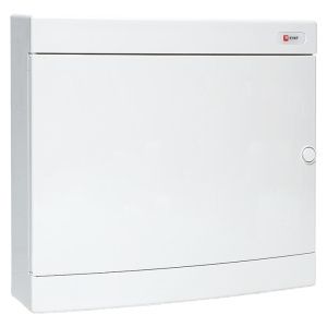 Щит распределительный навесной "Unix" белая дверь 2х18 (36) модулей 361x396x112 IP40 ux-2x18-nw