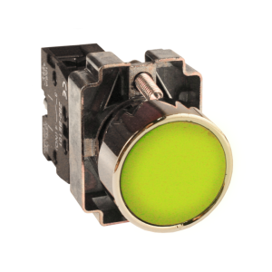 Кнопка BA51 желтая NO EKF xb2-ba51