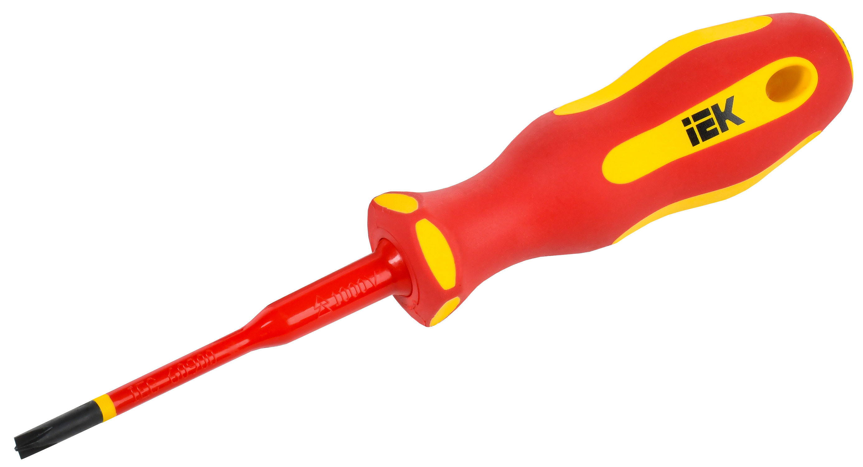 ARMA2L 5 Отвертка диэлектрическая SLIM PH/SL1х80 Т2 IEK A2L5-SC31-T2-HS-10-080