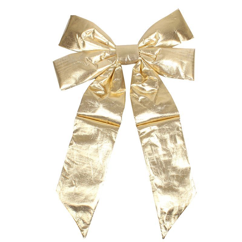 Елочная фигура Бантик 45 см, цвет золотой 502-511