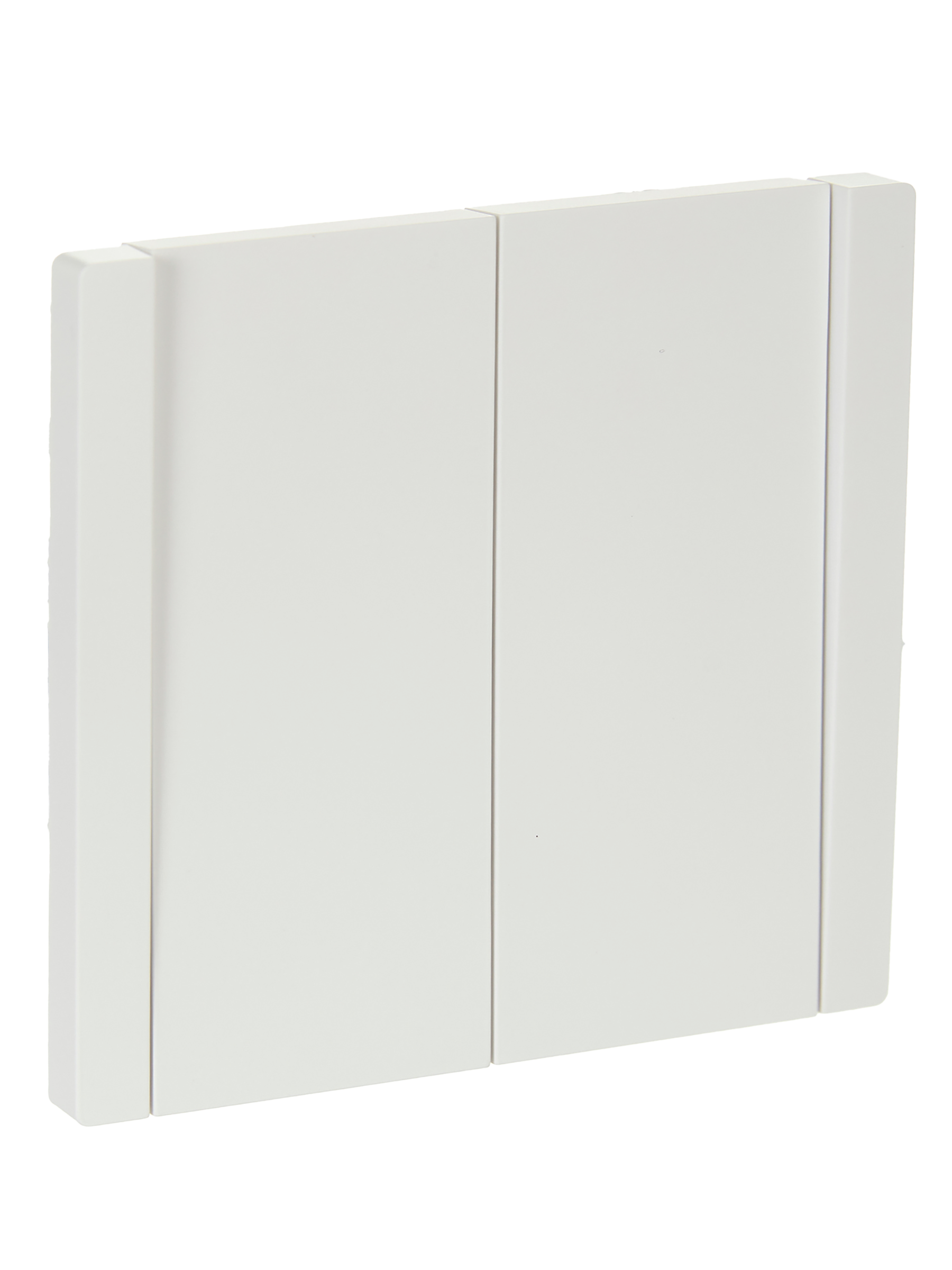 FORTE&PIANO Выключатель 2-клавишный проходной 10А FP207 белый IEK FP-V22-0-10-1-K01