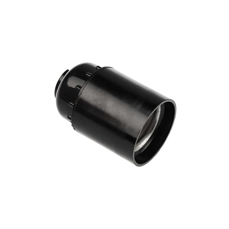 Патрон карболитовый подвесной Е27 черный, c этикеткой REXANT 11-8815