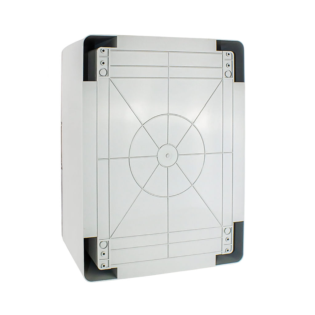 Корпус пластиковый ЩМПп 400х300х220мм прозрачная дверь IP65 DEKRON - Фото 2