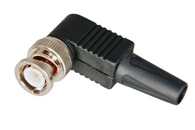 Разъем BNC штекер под винт с колпачком угловой PROconnect