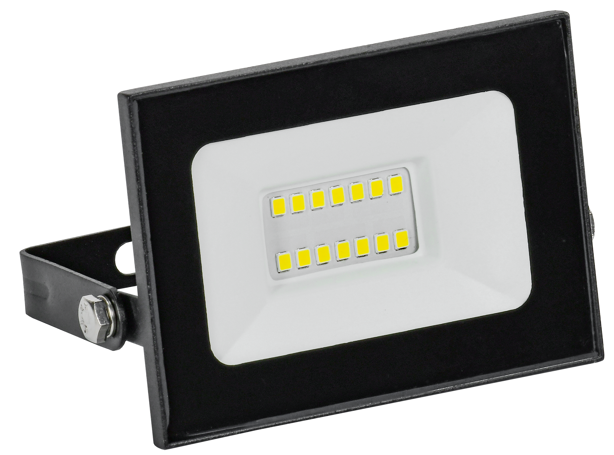 Прожектор светодиодный СДО 001-20 6500К IP65 черный GENERICA