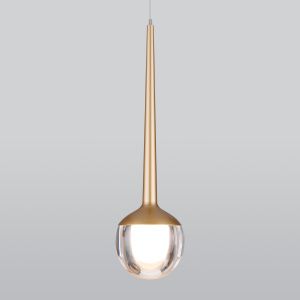Светильник светодиодный подвесной DLS028 6W 4200K золото Elektrostandard a047770