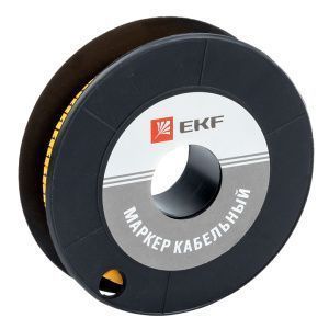 Маркер кабельный 1,5 мм2 "1" (1000 шт.) (ЕС-0) EKF plc-KM-1.5-1