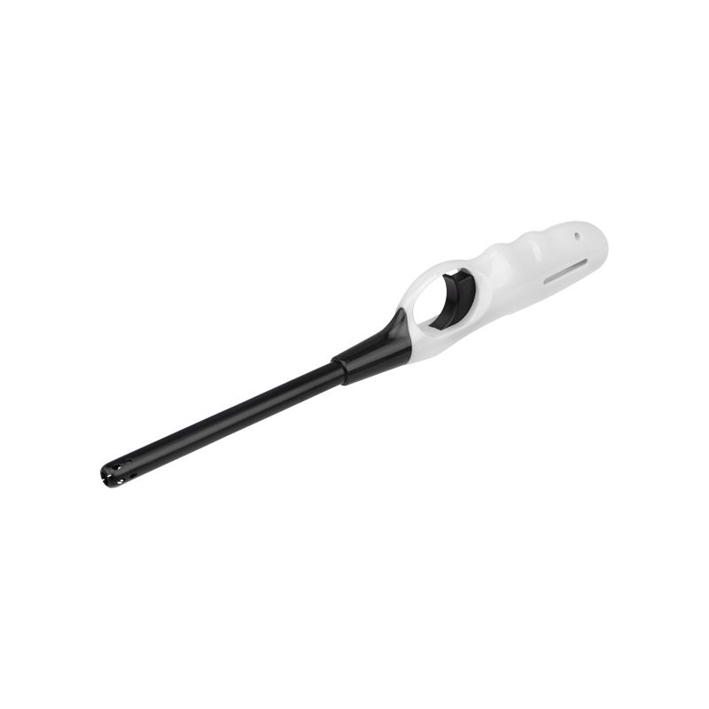 Бытовая газовая пьезозажигалка с классическим пламенем, многоразовая (1 шт.) белая СК-302L СОКОЛ 61-0962