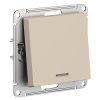 Переключатель 1-кл. AtlasDesign с подсветкой (сх.6а) 10AX механизам песочн. SE ATN001263 1712776