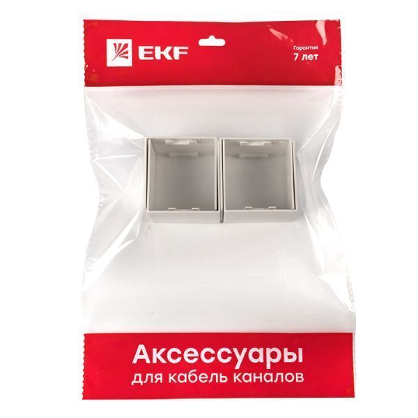 Соединитель (60х60) (4 шт) белый EKF-Plast