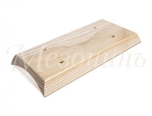 Накладка "Классика"на оцилиндрованное бревно D240мм., прямой угол, установочная площадка: 217 х 90 м GE72724-00