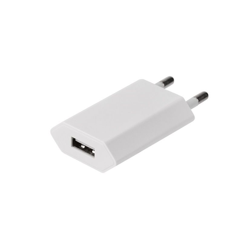 Сетевое зарядное устройство для iPhone/iPad REXANT USB, 5V, 1 A, белое 16-0273