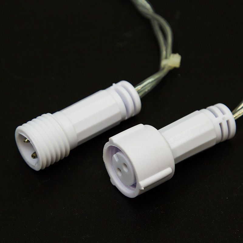 Гирлянда светодиодная Нить 10м 100 LED МУЛЬТИКОЛОР прозрачный ПВХ IP65 постоянное свечение 230В соединяется нужен блок 303-500-1 NEON-NIGHT - Фото 2
