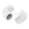Соединитель угловой разборный белый d16 мм (100шт/1000шт уп/кор) Промрукав PR.07516б
