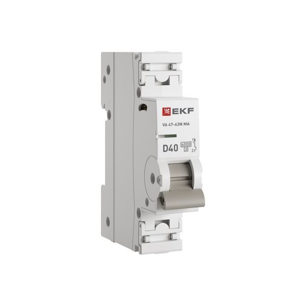 Авт. выкл. ВА 47-63N MA 1P 40А (D) 6кА без тепл. расцепит. PROXIMA EKF
