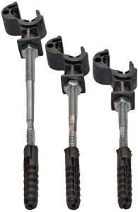 Держатель фасадный пластиковый L-100мм 41100