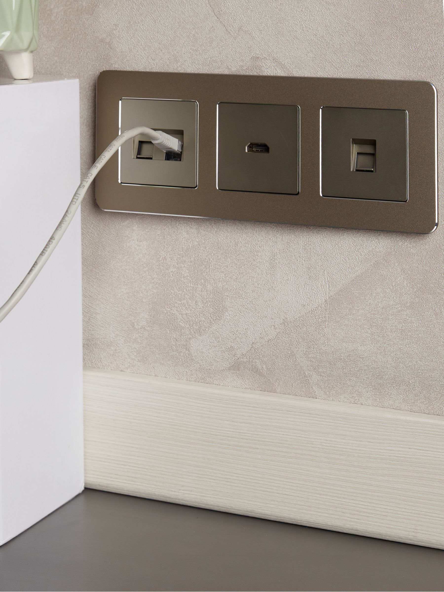 BRITE Розетка HDMI РHDMI-0-БрШ шампань IEK - Фото 5