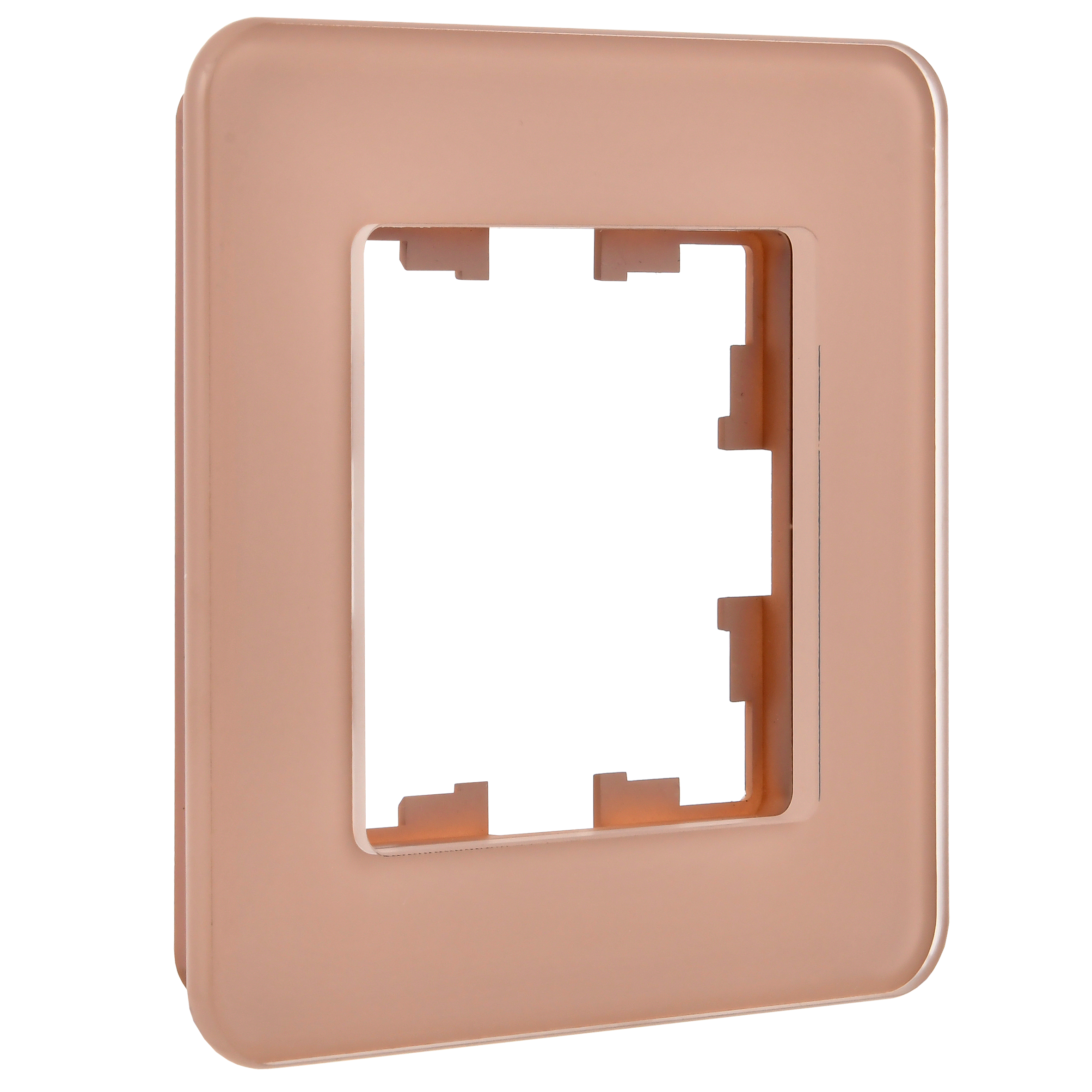 BRITE Рамка 1-местная РУ-1-2-Бр стекло дымчатый RE IEK - Фото 7