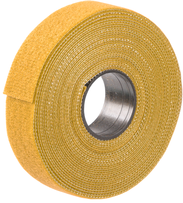 Хомут-липучка ХКл 20мм желтый (5м/ролл) IEK UHL11-20-5M-K05